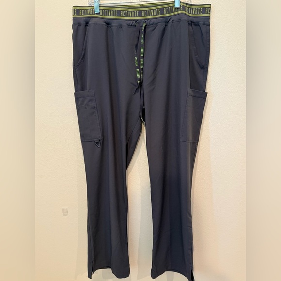 Med Couture Activate Gray Scrub Pants - Picture 1 of 4